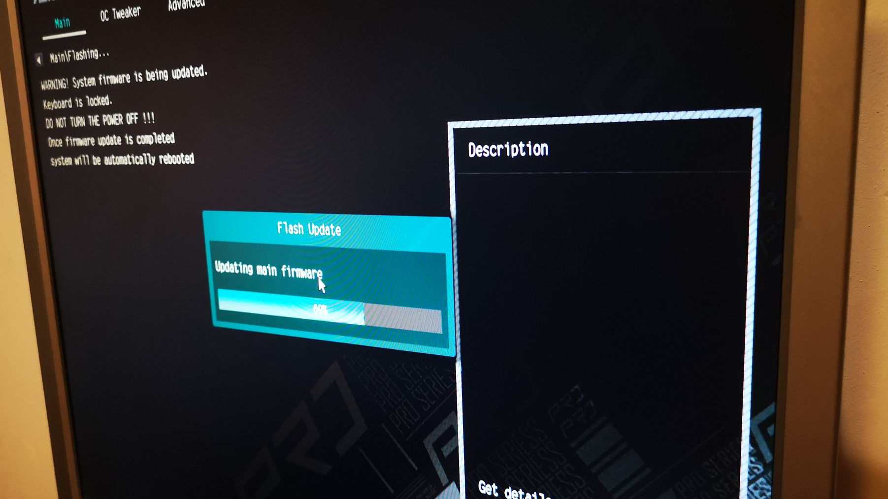 Bios update